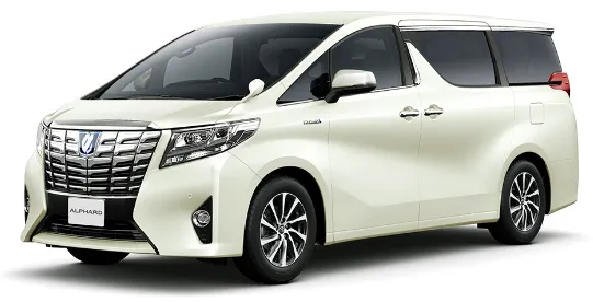 White Alphard